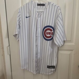Nike Chicago Cubs Striped Jersey